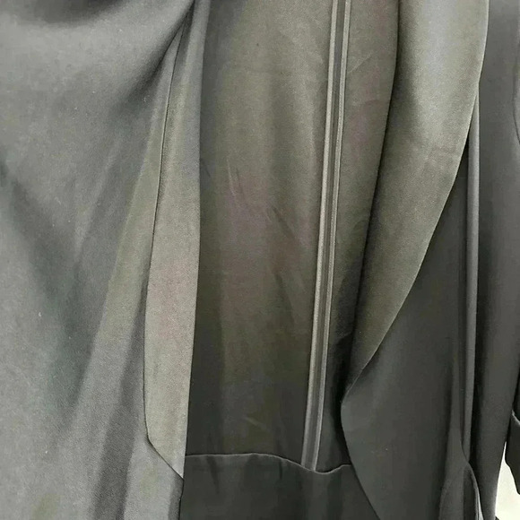 Wilfred Chevalier Jacket  Relaxed Open-Front Blazer Black Women's Size 4 - Picture 10 of 16